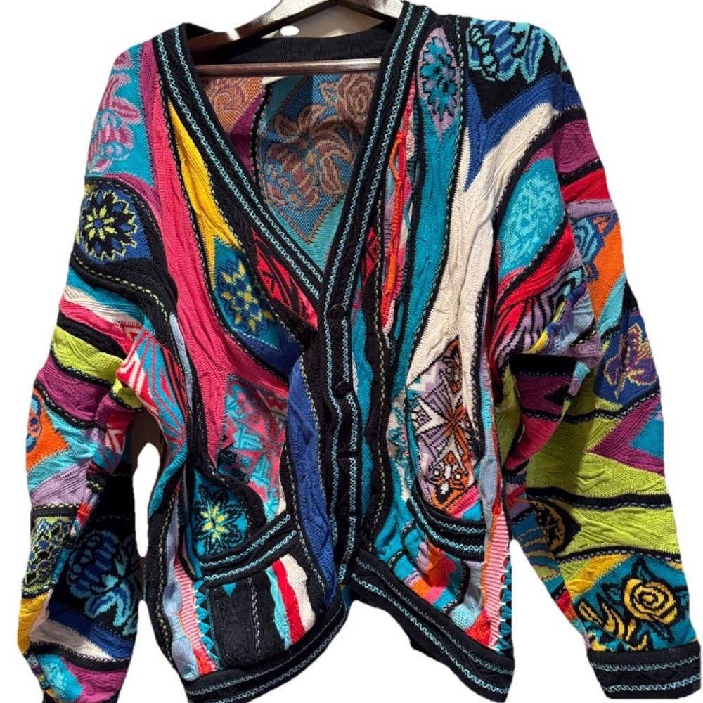 COOGIE Multicolor Crew Neck Sweater